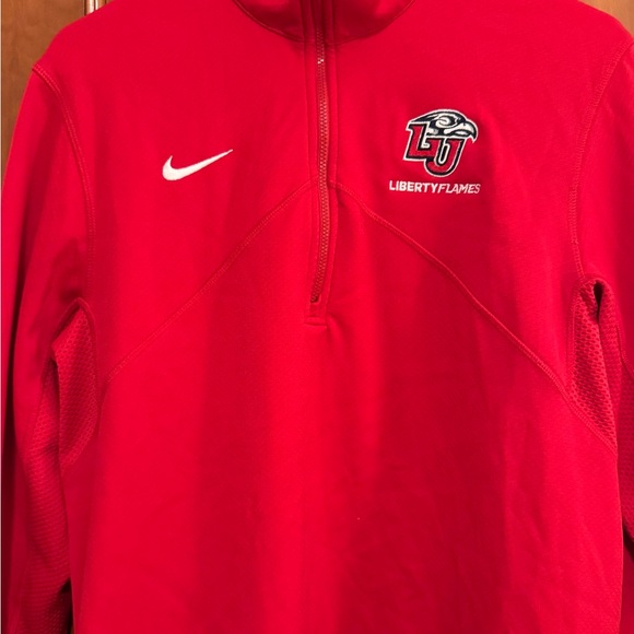 Nike Liberty Flames Red Pullover - Picture 1 of 2